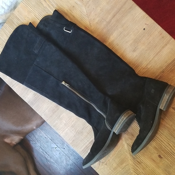 Born Shoes - COPY - Born knee high suede boots